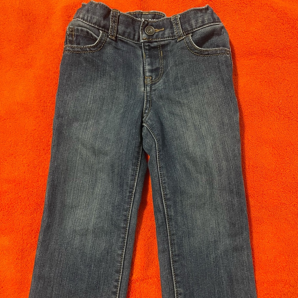 Children’s Place Sz 2T Straight Jeans Adjustable - Picture 2 of 4